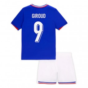 Frankrike Giroud 9 EM Hjemmedrakt Barn 2024